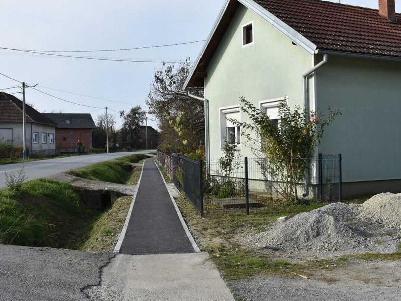 Izgradnja pješačke staze u Franciškovićevoj ulici