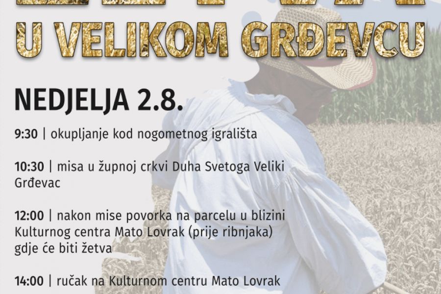 Žetva u Velikom Grđevcu
