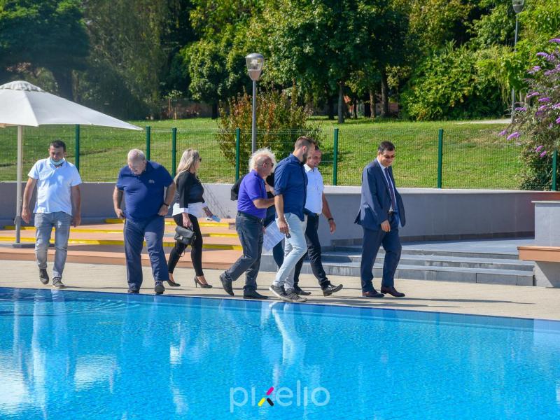Župan Damir Bajs posjetio bazene povodom zatvaranja sezone kupanja