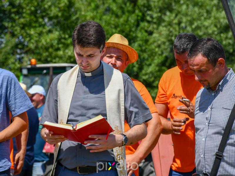 Žetva u Velikom Grđevcu