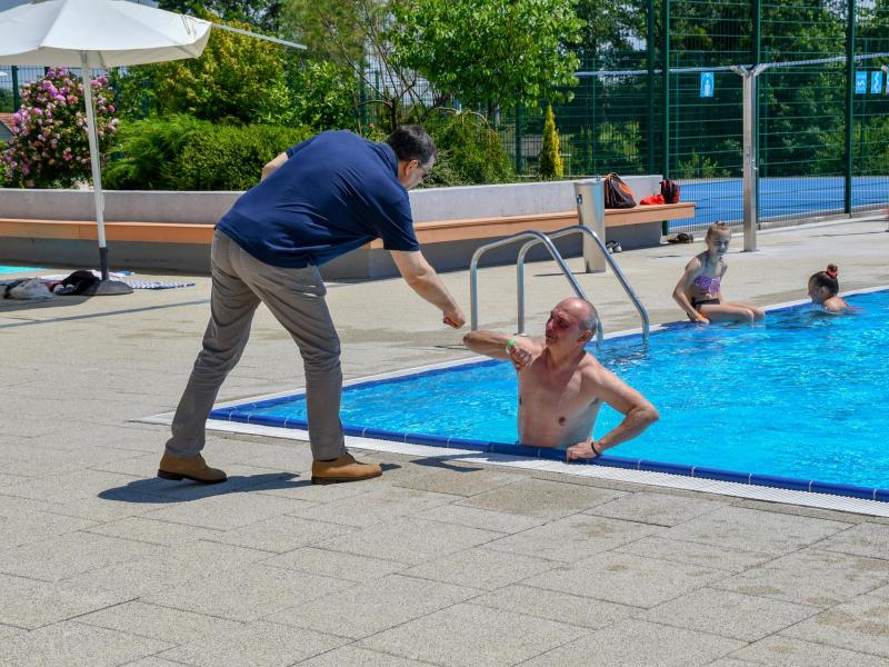 Župan Damir Bajs posjetio bezene Veliki Grđevac