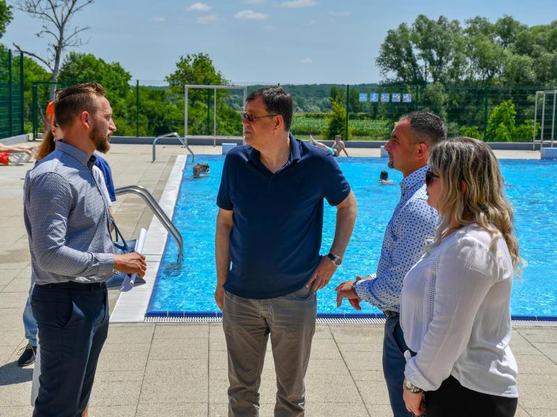 Župan Damir Bajs posjetio bezene Veliki Grđevac