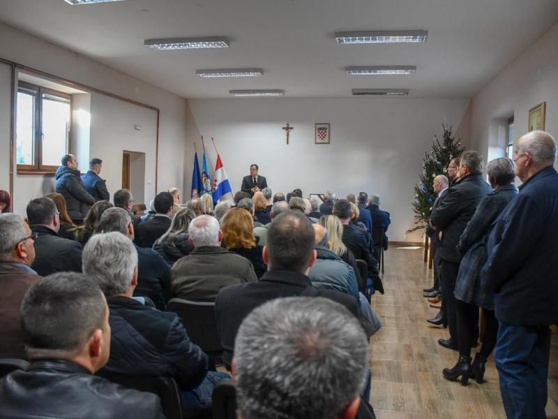 Komemorativni skup i pogreb načelnika Marijana Dautanca