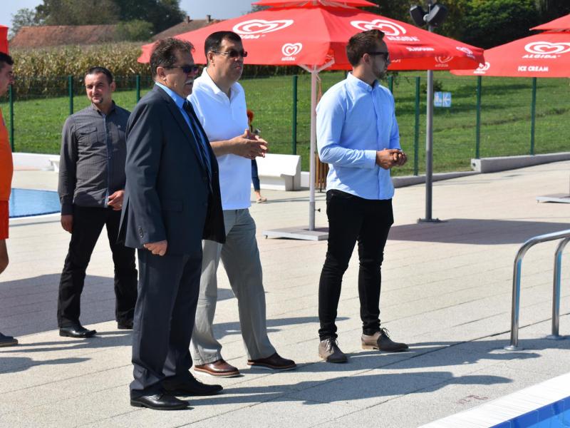 Tiskovna konferencija na bazenima Veliki Grđevac