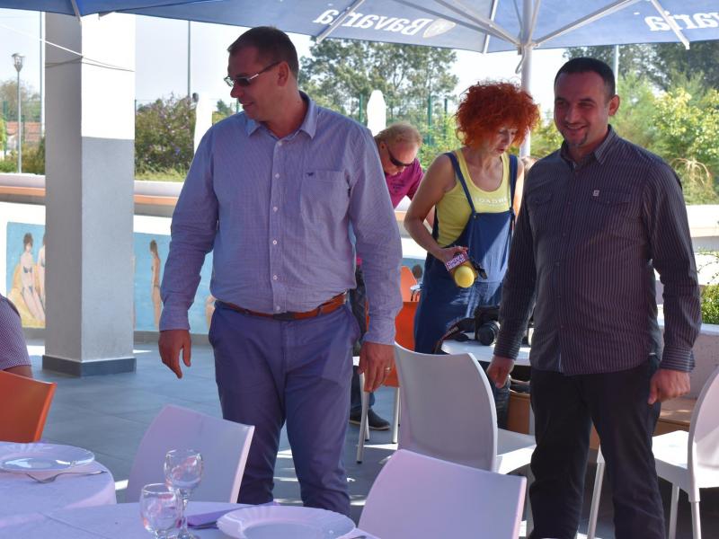 Tiskovna konferencija na bazenima Veliki Grđevac