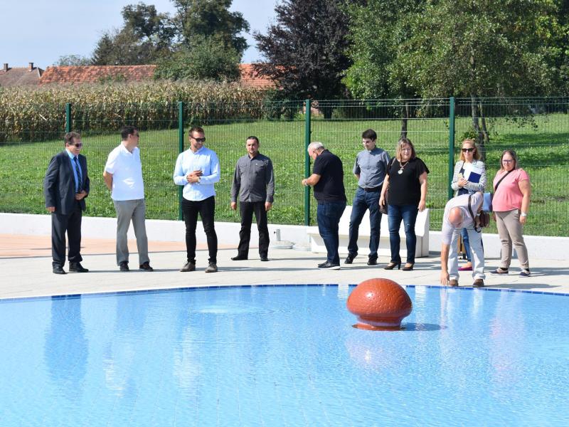 Tiskovna konferencija na bazenima Veliki Grđevac