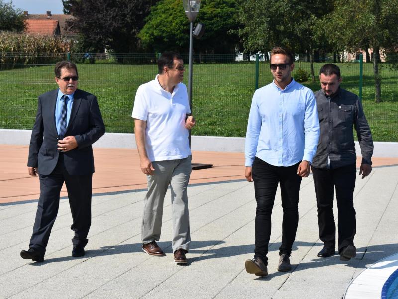 Tiskovna konferencija na bazenima Veliki Grđevac