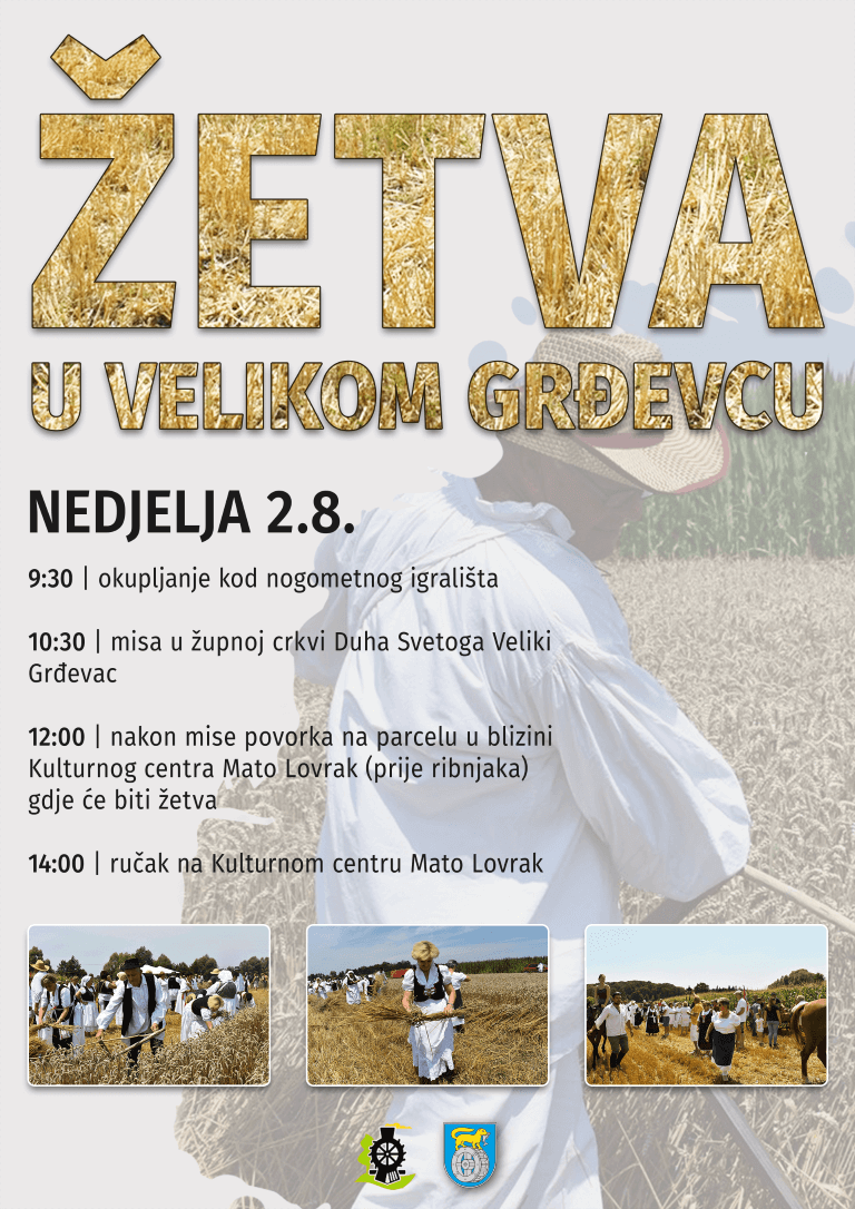 Žetva u Velikom Grđevcu Žetva u Velikom Grđevcu